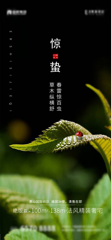 源文件下載【驚蟄節氣海報】編號：47630003709575970