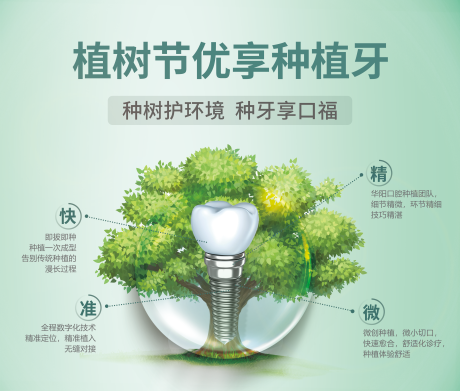 源文件下载【口腔种植牙广告展板】编号：79150004044577752