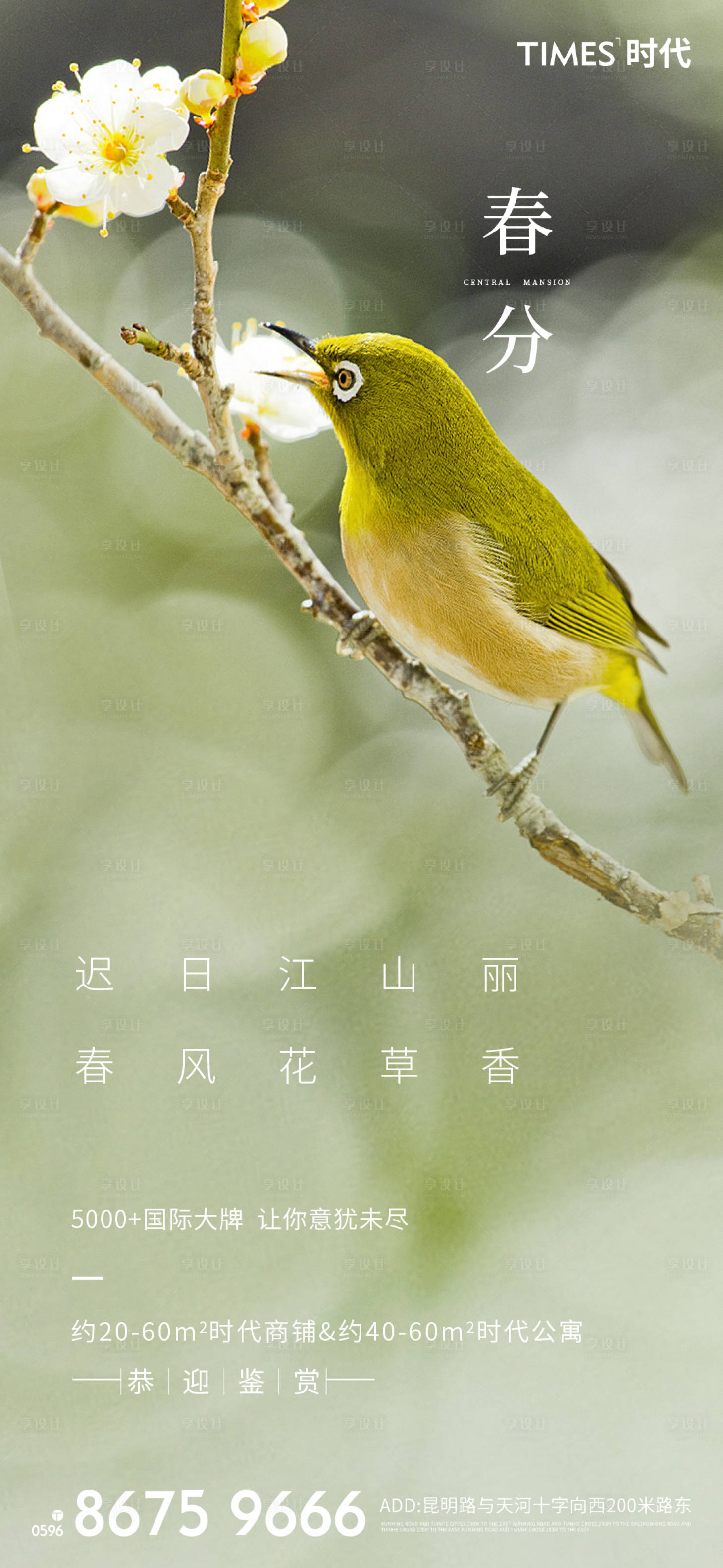 源文件下載【享設計】搜索編號：30040003681215293【春分節氣海報】