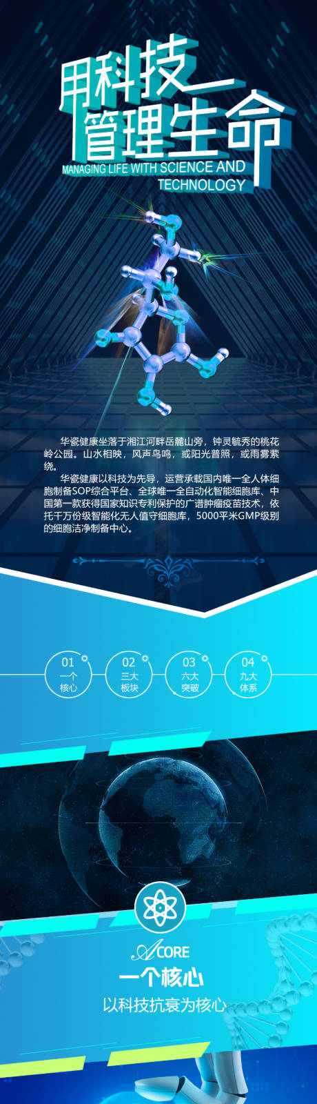 源文件下载【大健康项目科技海报长图】编号：20960004495597651
