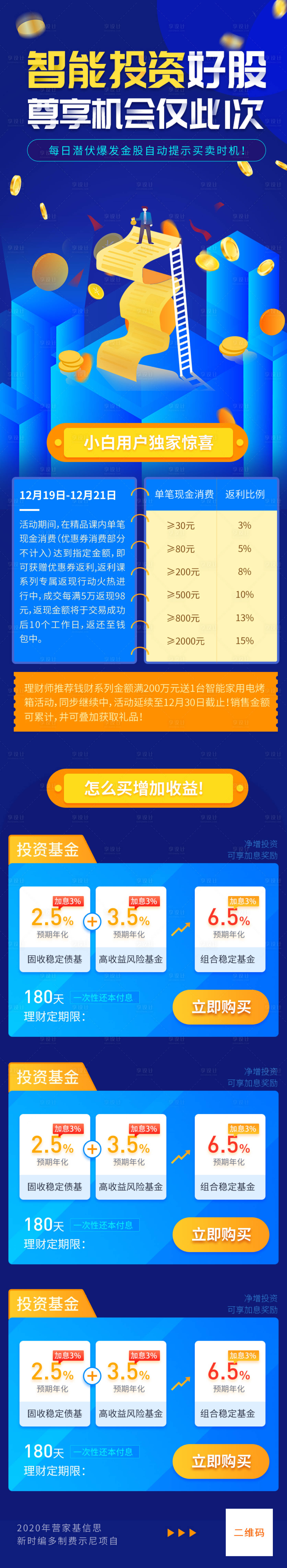 源文件下載【享設計】搜索編號：48150004341023815【藍色炫彩金融理財定投投資計劃】