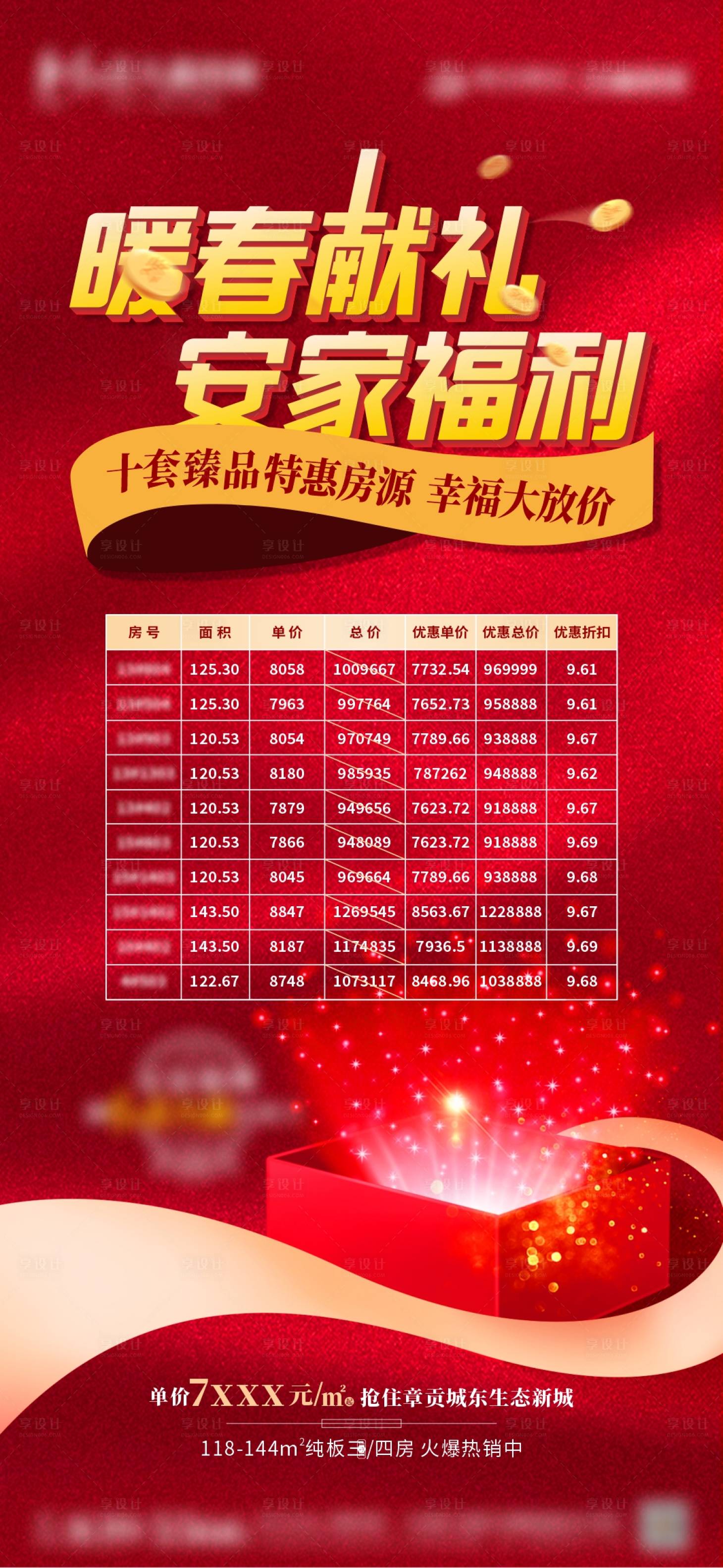源文件下載【享設計】搜索編號：83320004143175684【地產特價房海報】