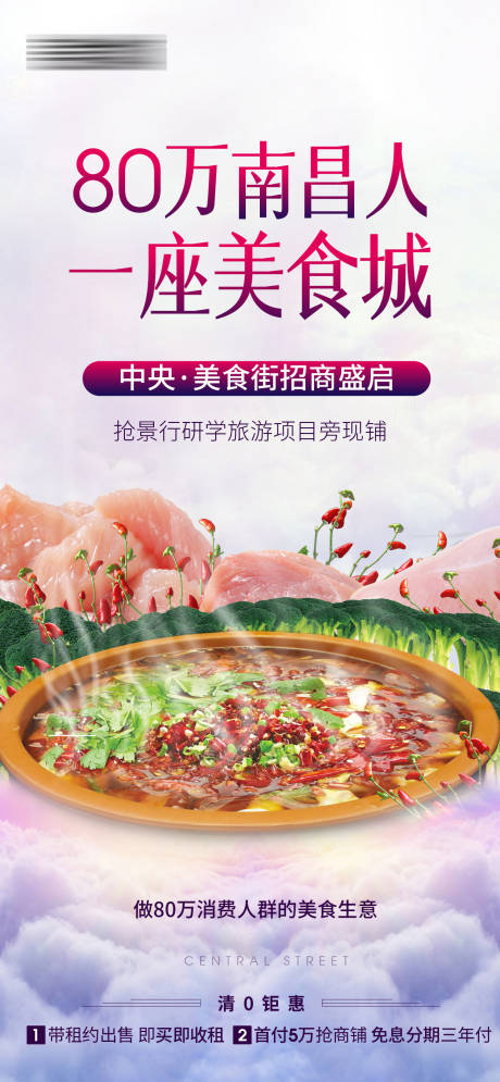 源文件下載【商鋪美食街海報(bào)】編號(hào)：66630004412725281