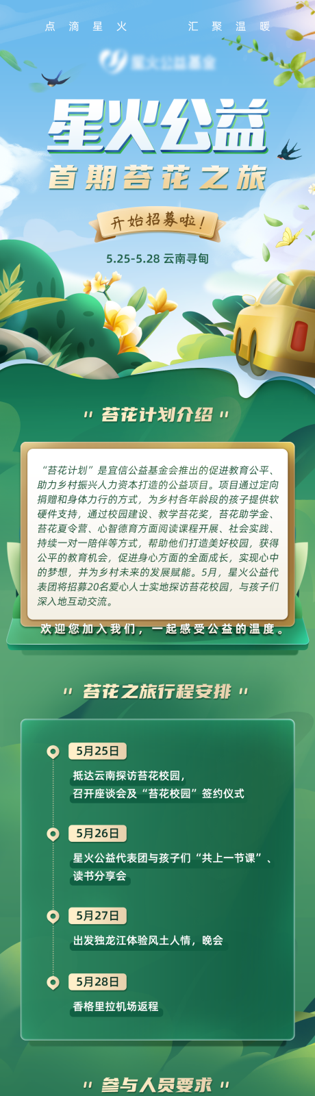 源文件下载【公益春游踏青活动流程长图】编号：20210421170716315