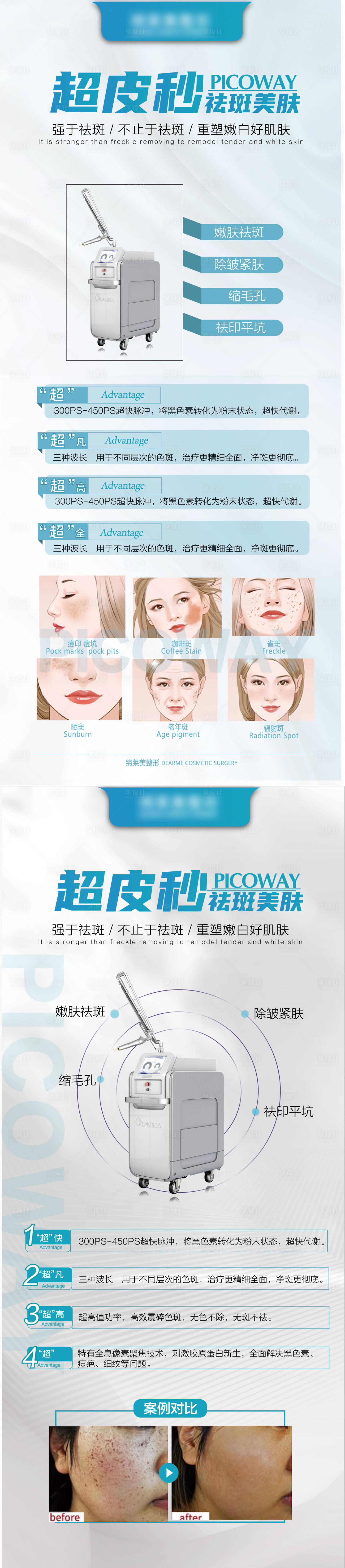 源文件下載【享設計】搜索編號：90690004165647642【醫美超皮秒海報長圖】