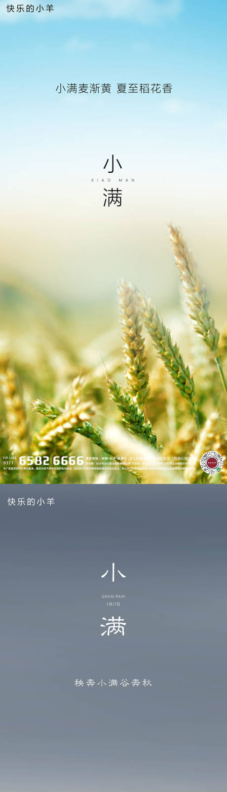 源文件下载【小满节气海报】编号：55900004423236810