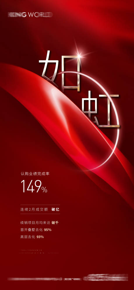 源文件下载【地产热销红金海报】编号：44570004398825430