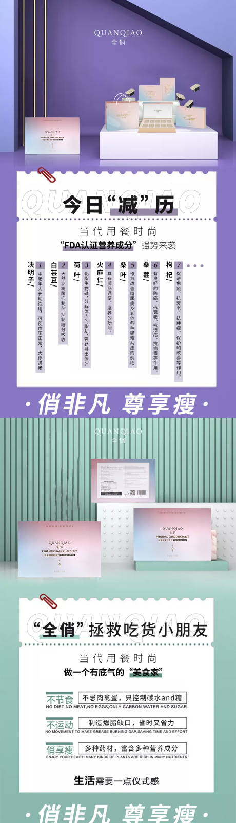 源文件下载【瘦身减肥产品宣传海报】编号：66660004107323964