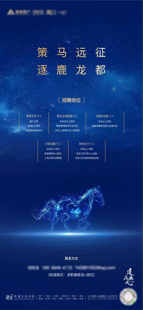 源文件下载【招聘地产海报】编号：49300004189658884