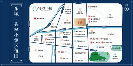 源文件下载【享设计】搜索编号：98430004091231440【房地产区位图广告展板】