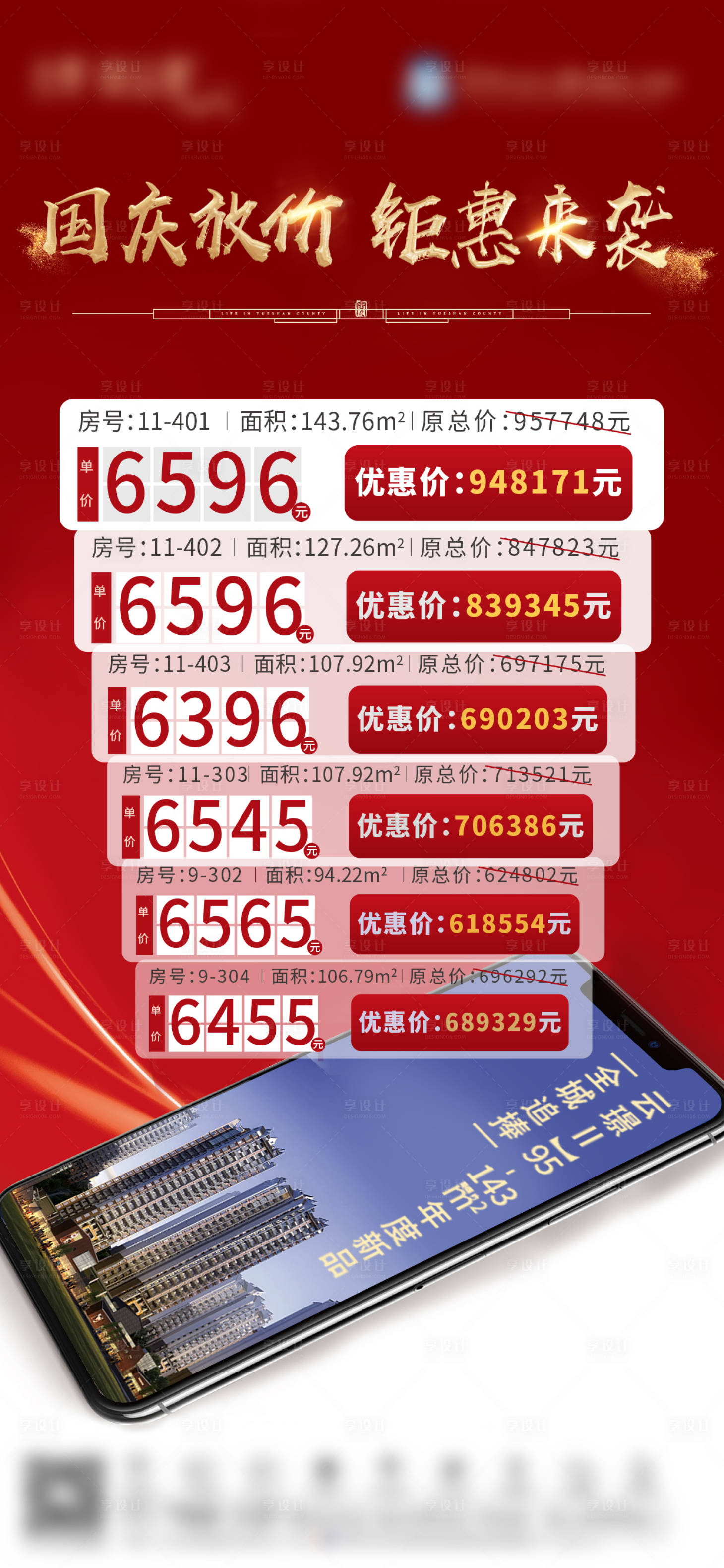 源文件下载【享设计】搜索编号：16470004420981017【地产钜惠热销海报】