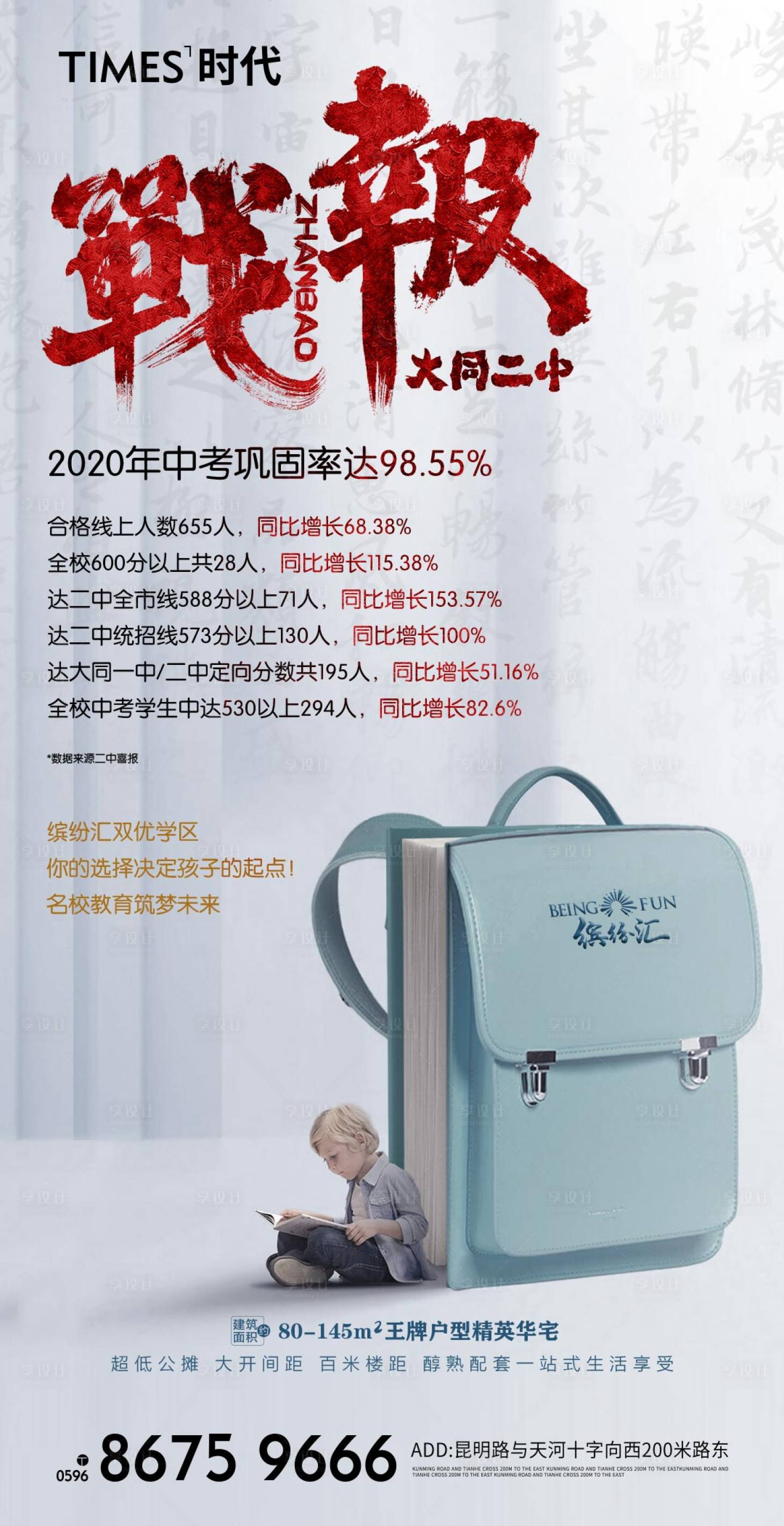 源文件下载【享设计】搜索编号：93850004463539939【地产热销系列海报】