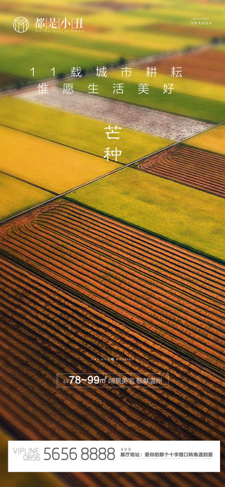 源文件下载【芒种微信海报】编号：77790004398581129