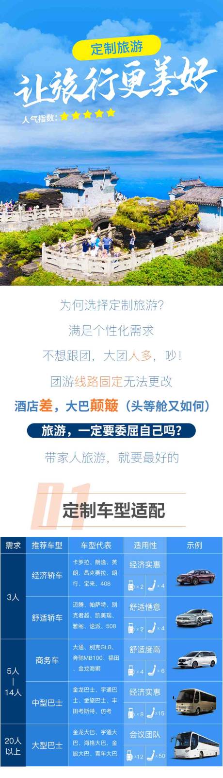 源文件下载【定制旅游包车租车详情页】编号：56750004451216076