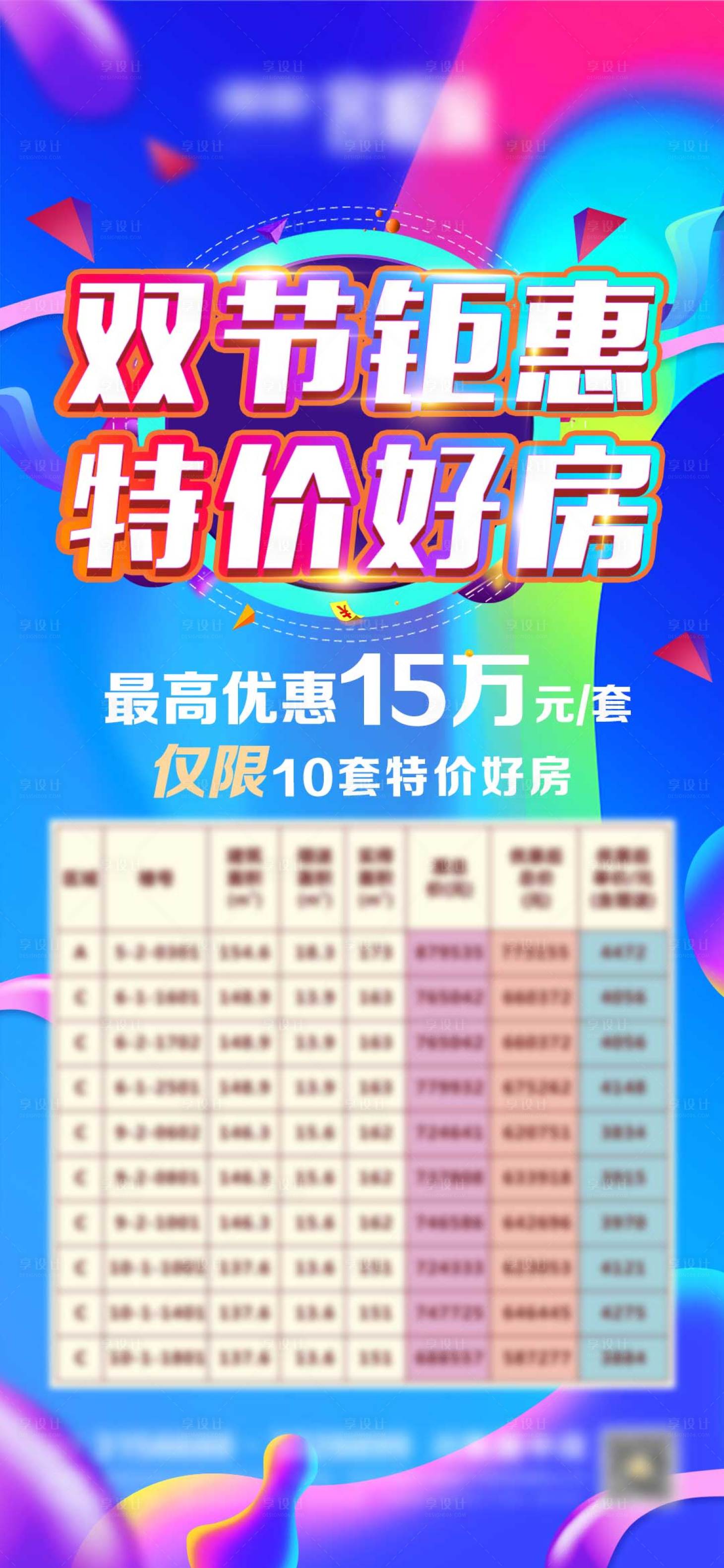 源文件下载【享设计】搜索编号：31640004226052954【地产特价房微信单图】