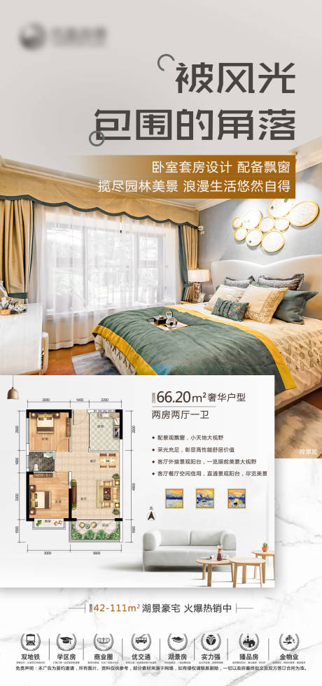 源文件下載【地產戶型圖解析海報】編號：93340004210914890