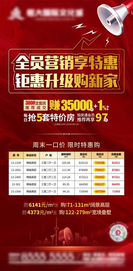 源文件下载【地产特价房海报】编号：67080004215318868
