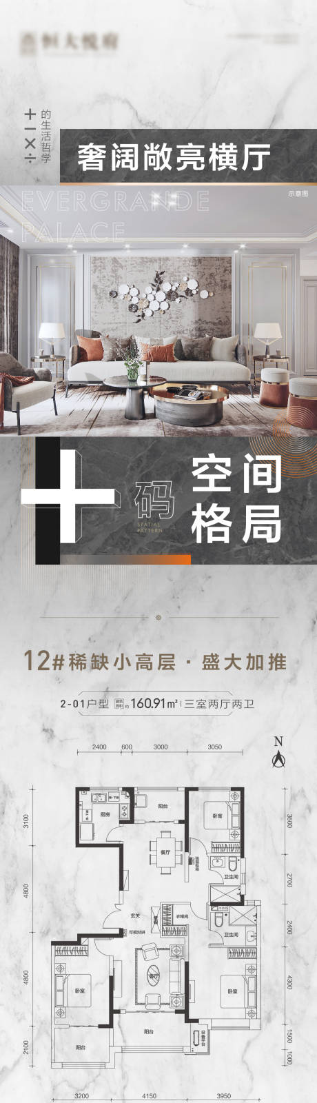 源文件下载【地产户型价值点海报】编号：24240004280391454