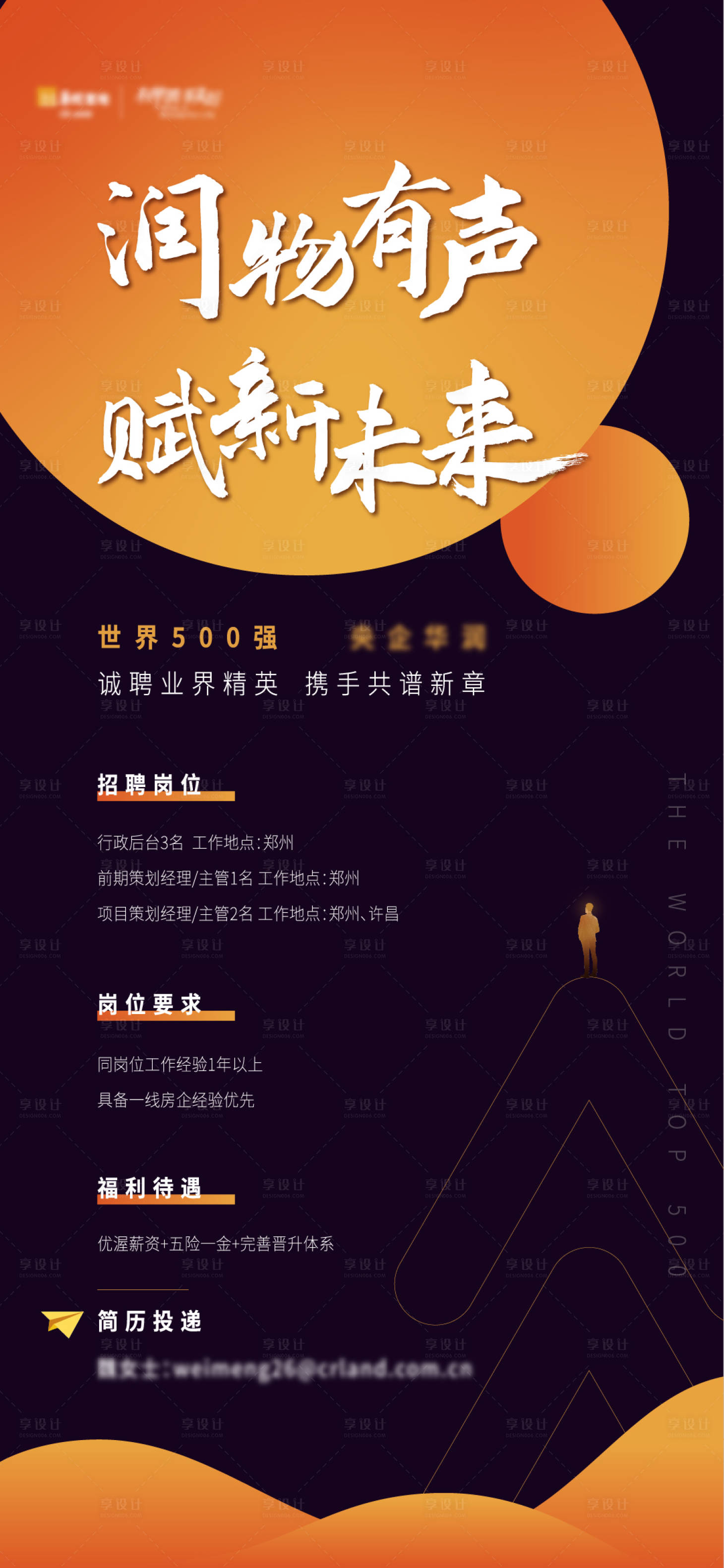 源文件下载【享设计】搜索编号：39110004393945512【招聘海报】
