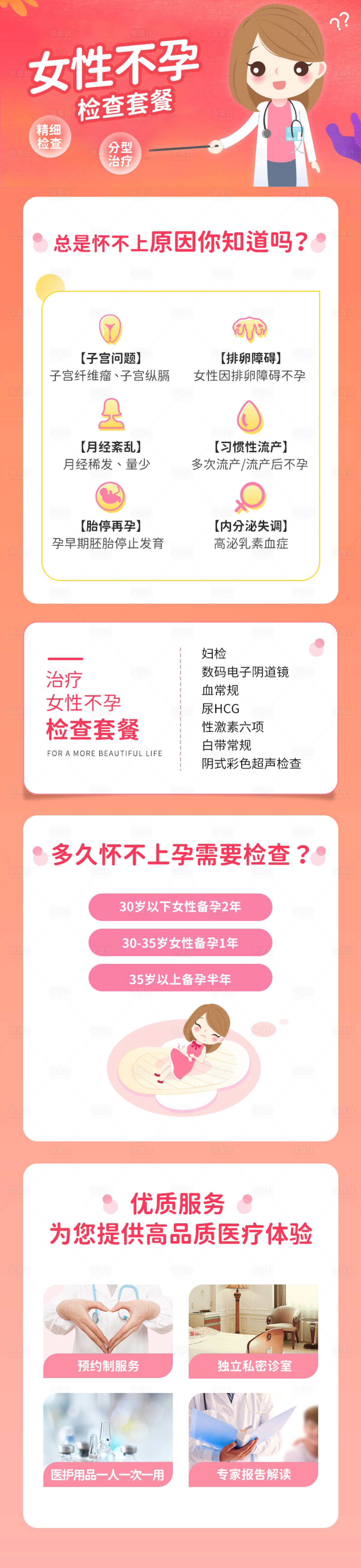 源文件下載【享設計】搜索編號：75380004203208860【女性不孕檢查套餐長圖】