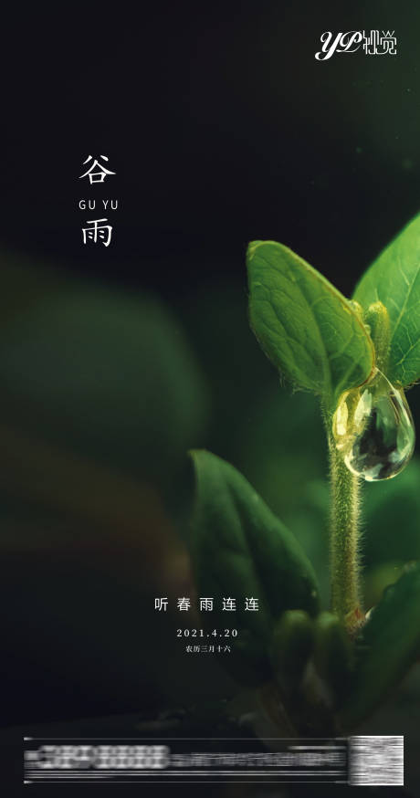 源文件下載【地產谷雨海報】編號：23490004157002299