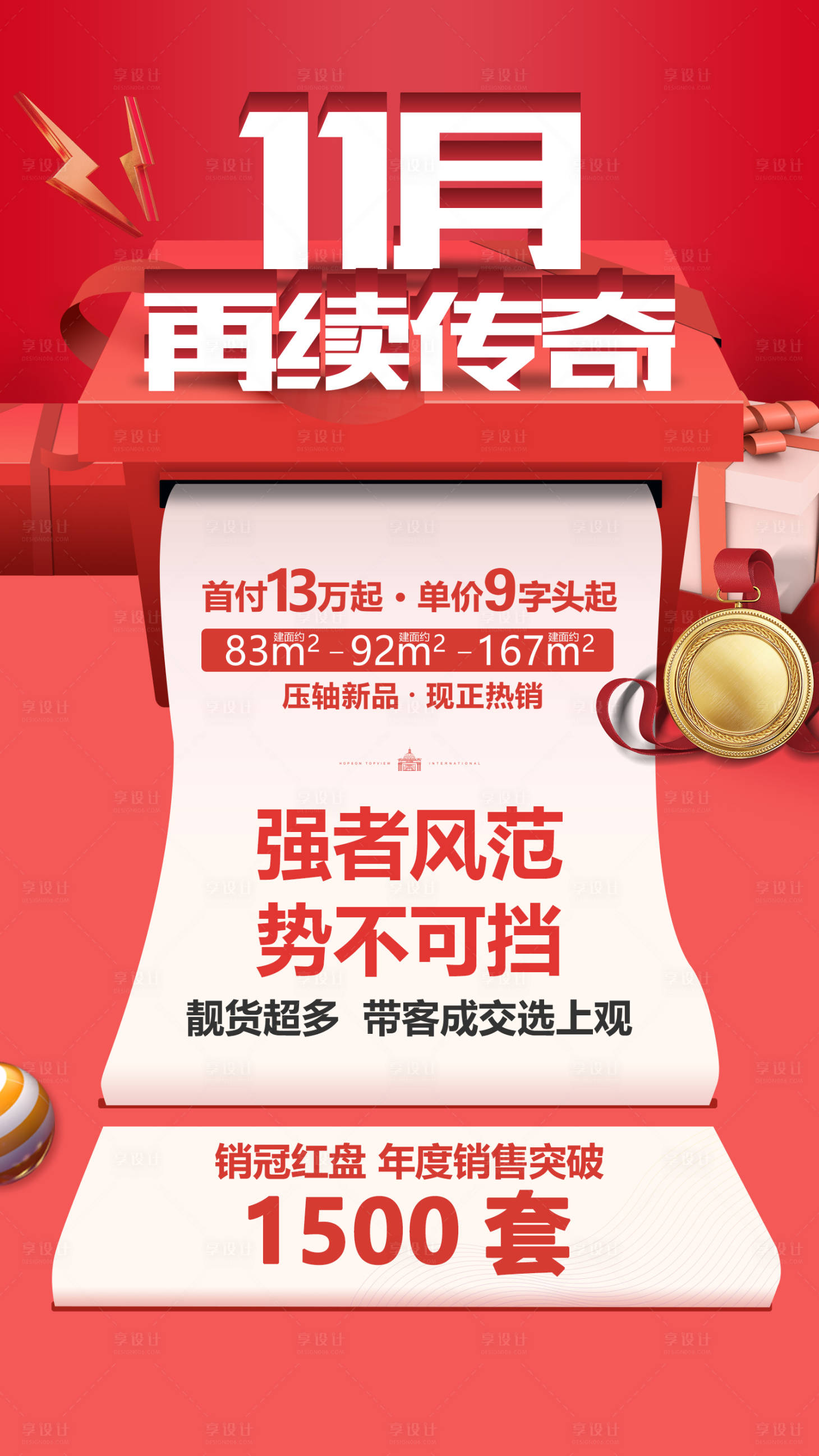 源文件下载【热销大字报房地产海报】编号：59750004230063008