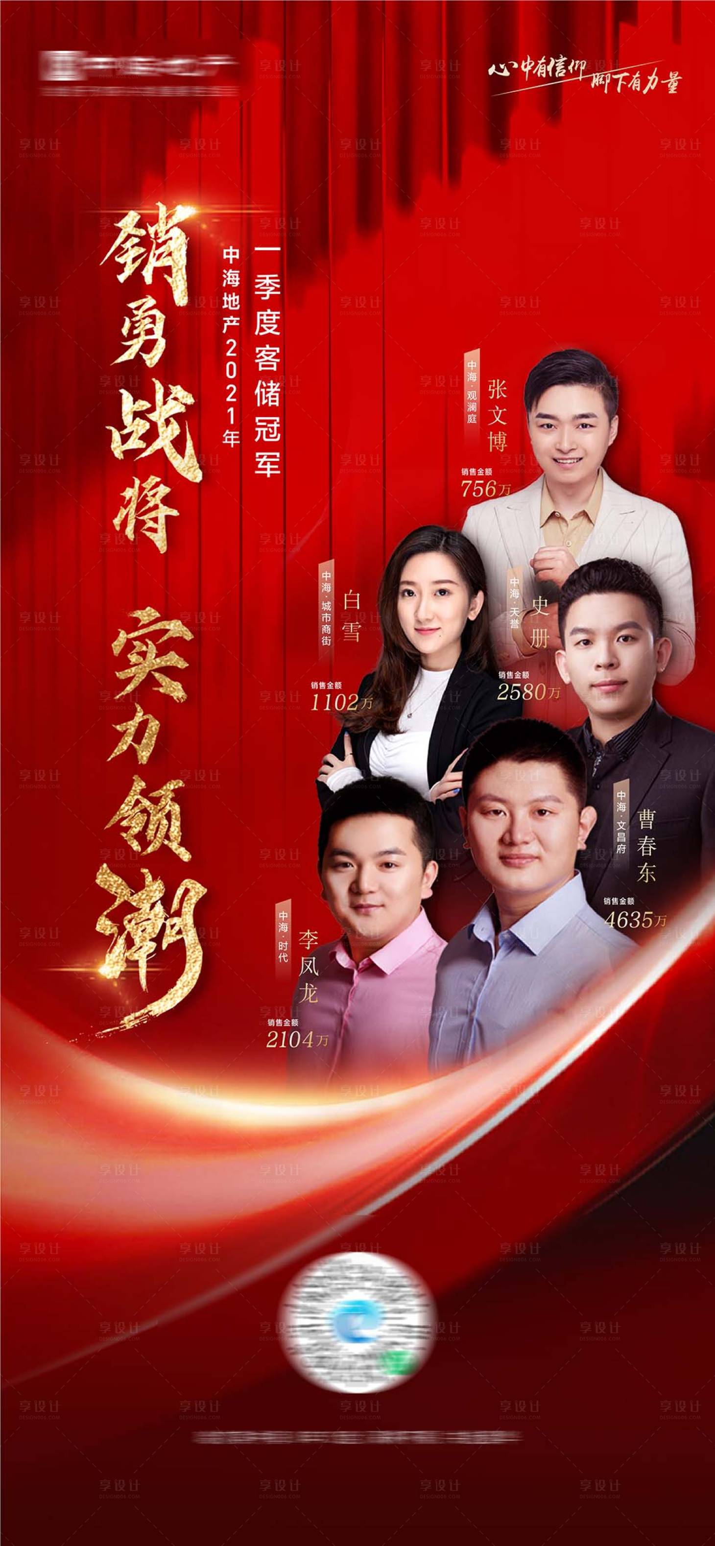 源文件下載【享設計】搜索編號：31090004293745251【房地產(chǎn)銷冠人物海報】