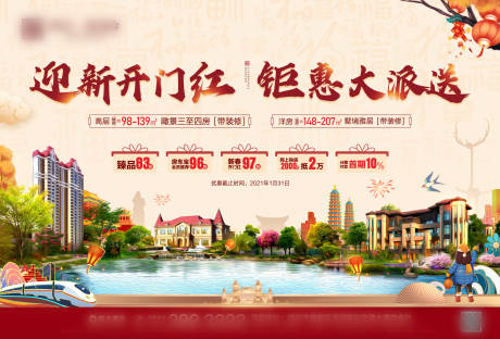 源文件下载【地产优惠背景板】编号：70790004489045084