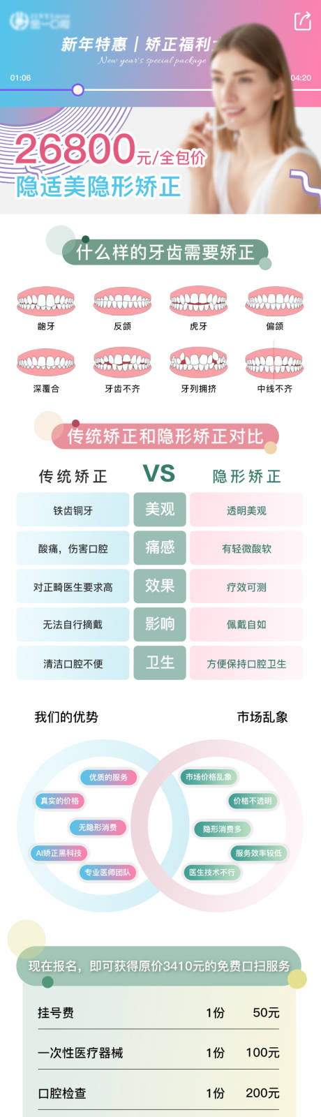 源文件下载【朋友圈海报口腔活动】编号：49640004418326058