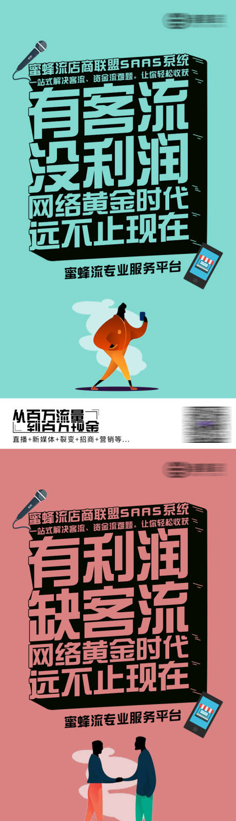 源文件下载【招商客流盈利系列海报】编号：18350004159582335