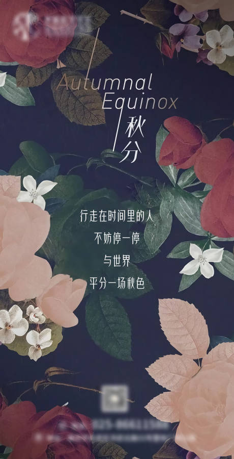 源文件下载【享设计】搜索编号：42260004378045638【秋分节气海报】