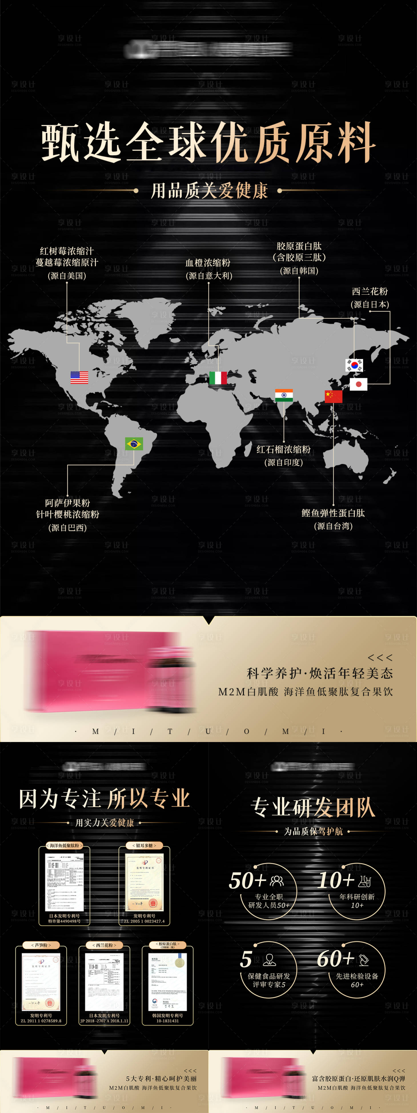 源文件下載【享設計】搜索編號：22790004197622687【黑金產品原料產地海報】