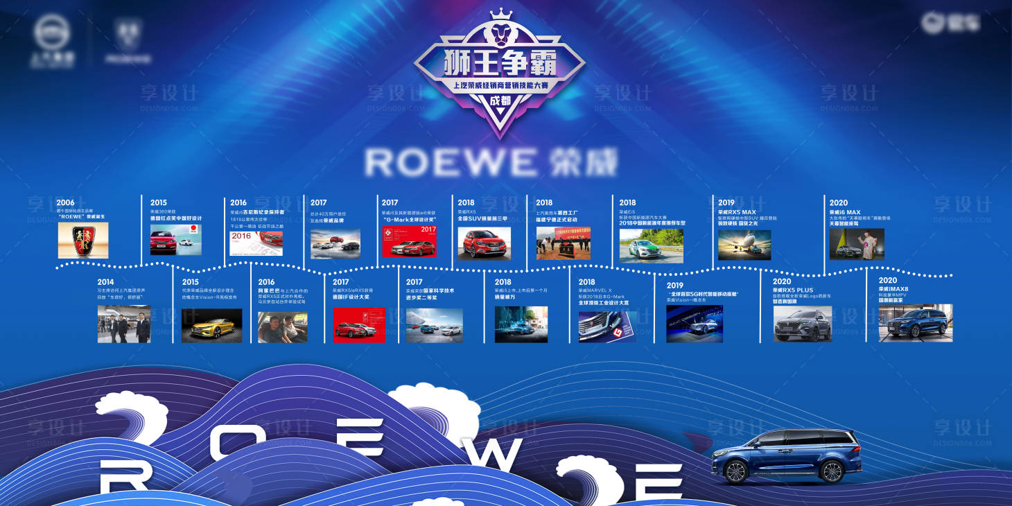 源文件下載【享設計】搜索編號：62020004103128753【車型歷史背景墻】