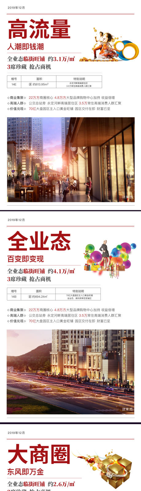源文件下载【房地产商业价值点系列海报】编号：81140004275174176
