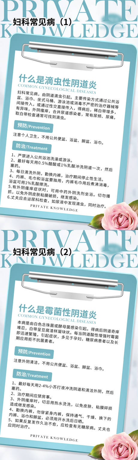 源文件下載【享設計】搜索編號：88110004093058562【私密婦科知識宣傳海報】