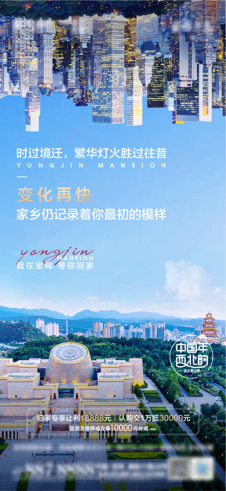 源文件下载【房地产城市价值点海报】编号：22950004131669523