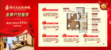 源文件下载【户型推荐海报展板】编号：71840004649373423