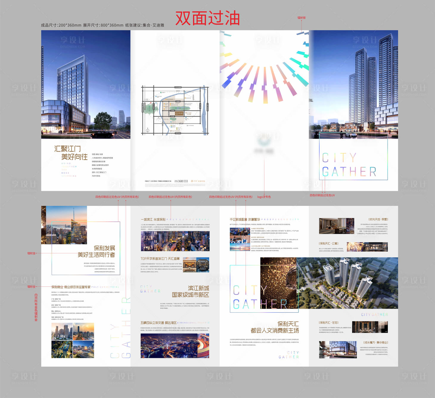 源文件下載【享設計】搜索編號：10880003854072474【房地產商業綜合體價值折頁】