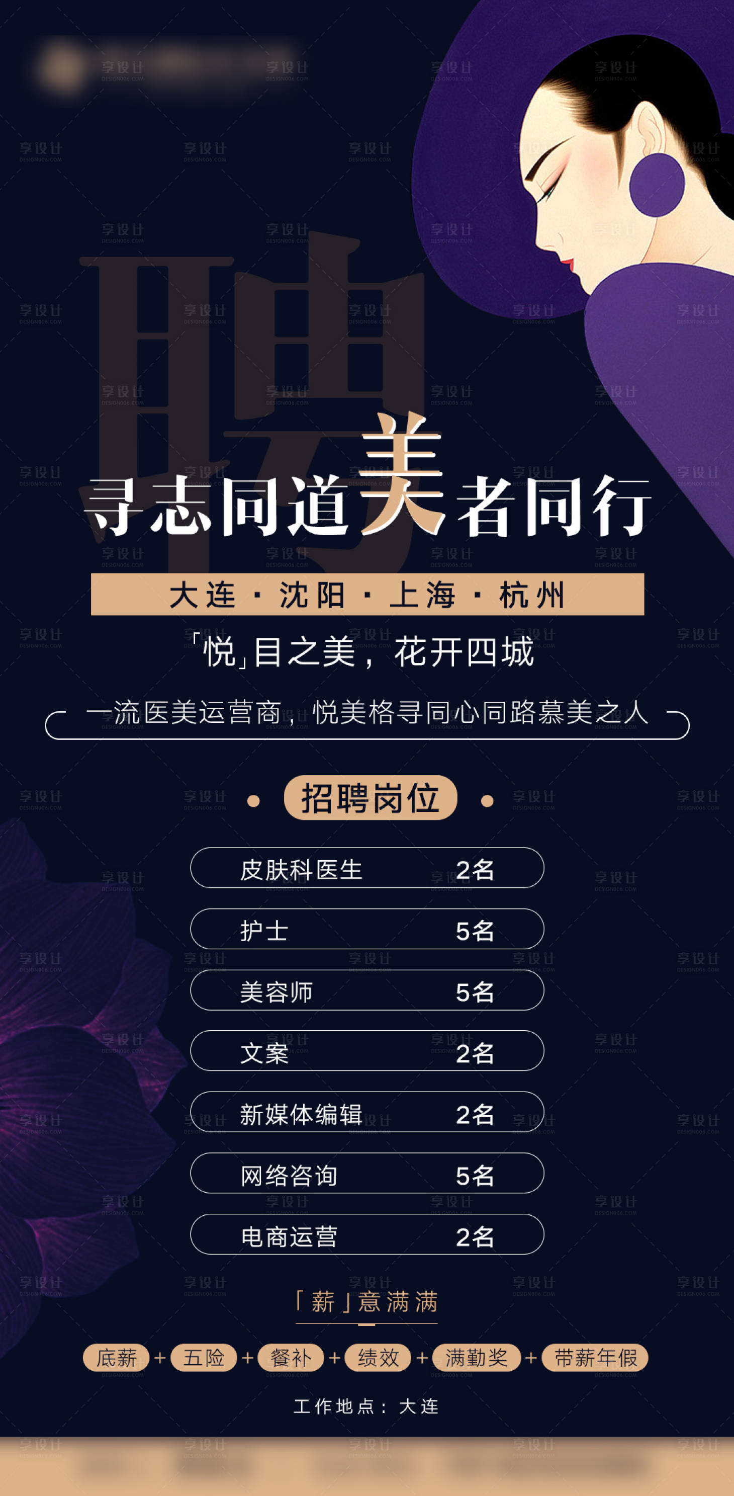 源文件下載【享設計】搜索編號：67910004765941384【醫美招聘】