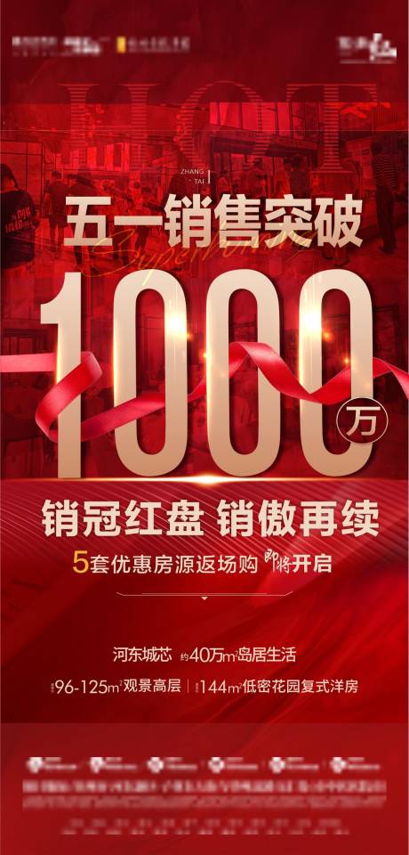 源文件下载【享设计】搜索编号：87990004547141924【地产劳动节热销海报】