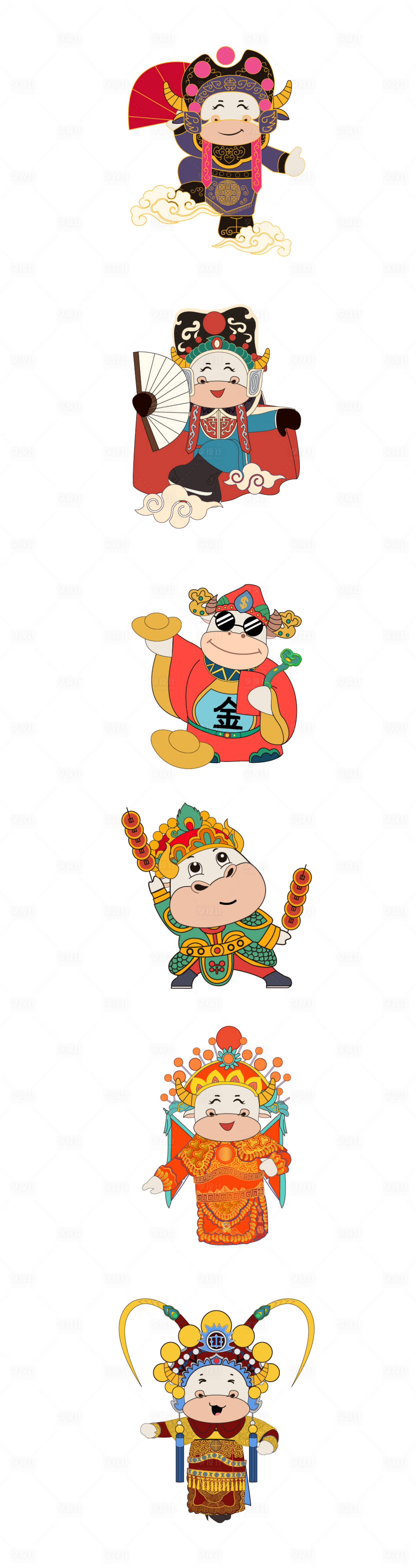 源文件下载【戏剧牛矢量牛】编号：82200004875274689