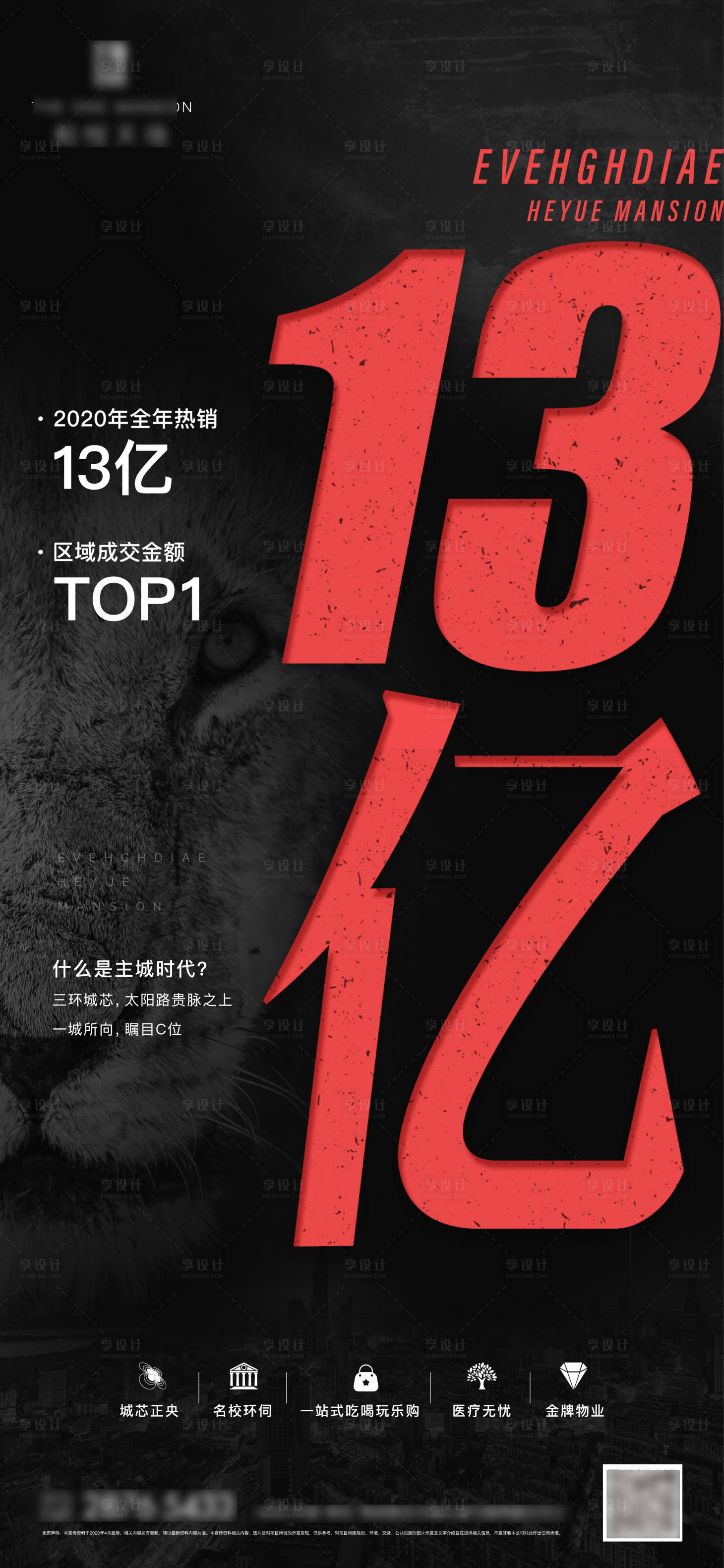 源文件下载【享设计】搜索编号：86140004700573754【大气房地产热销喜报海报】