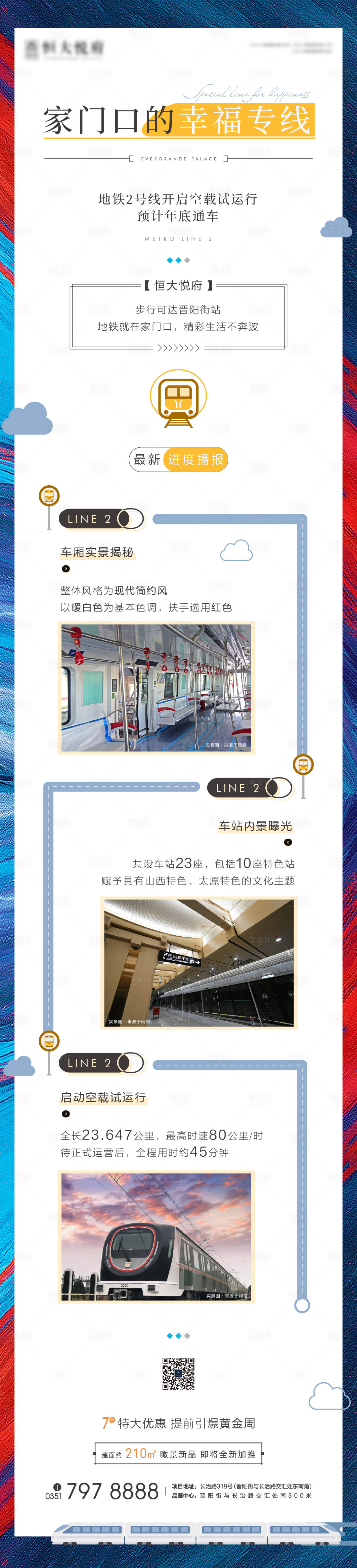 源文件下载【地产地铁开通价值点长图海报】编号：16050004836019119