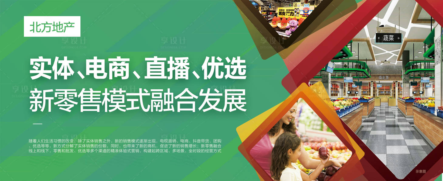 源文件下載【享設計】搜索編號：54420004847663669【房地產圍擋海報】