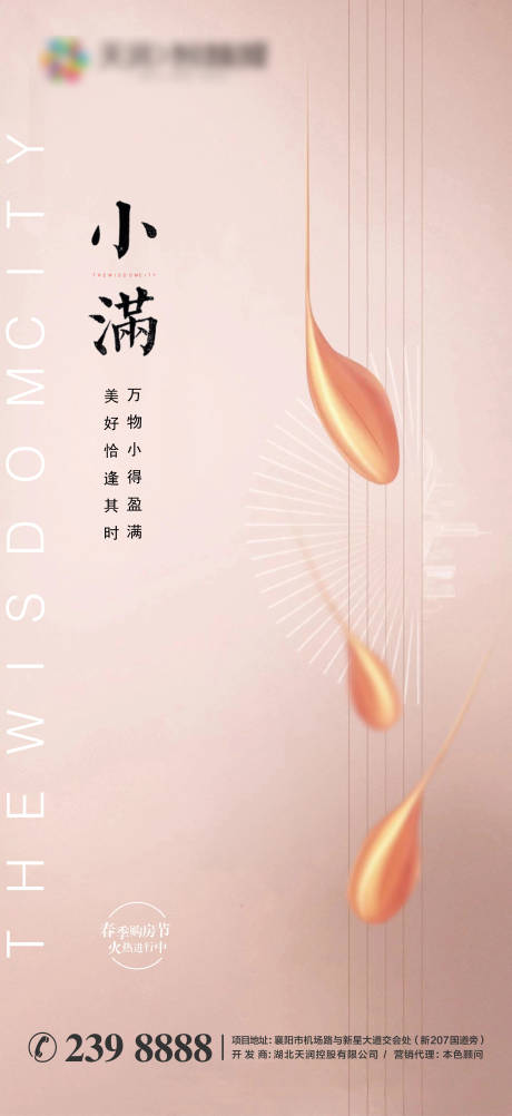 源文件下载【地产节气小满海报单图】编号：72000004640236014