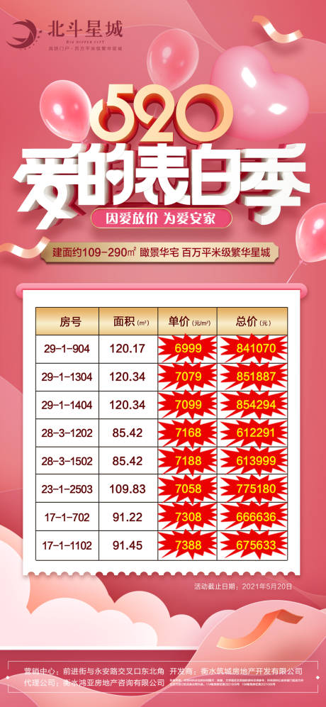 源文件下载【地产520特价房海报】编号：46320004734992232