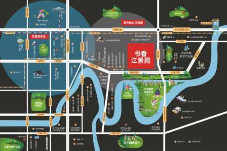 源文件下载【地产区位图】编号：87920004807429495