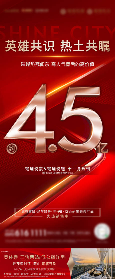 源文件下载【房地产热销加推海报展板】编号：20240004684895383
