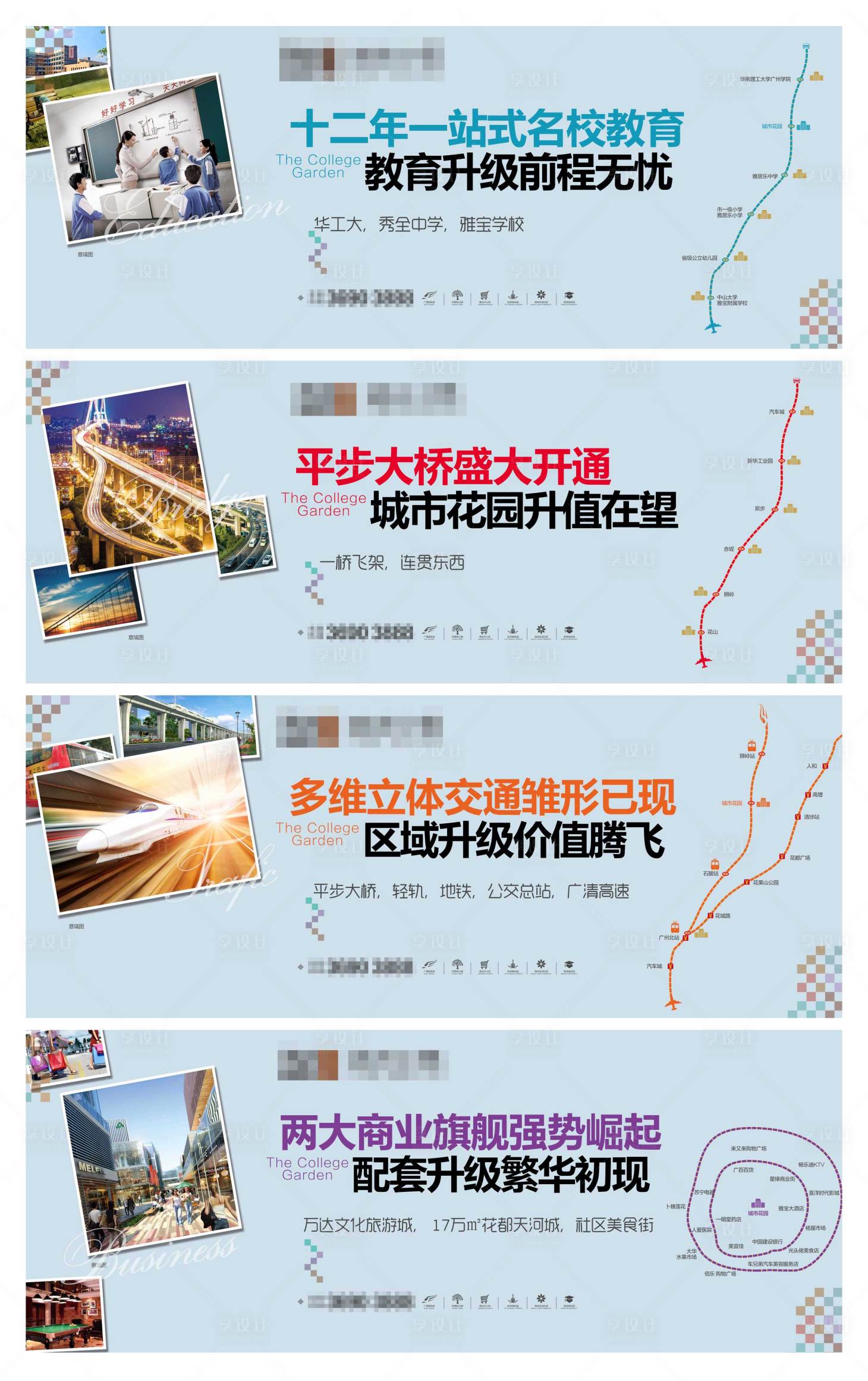 源文件下載【享設計】搜索編號：69150004509526696【商業(yè)地產價值點系列海報展板】