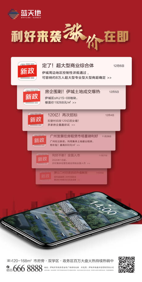 源文件下载【地产利好消息手机对话框弹窗海报】编号：13290004688218537